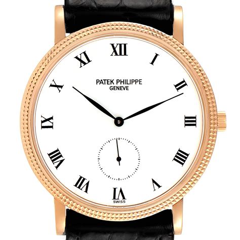 patek philippe calatrava 3919 r|Patek Philippe Calatrava hobnail.